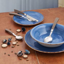 Dessert Quid Vita Keramik Bl (19 cm) (12 antal)