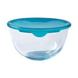 Rund matlda med lock Pyrex Cook & Store Bl 2 L 22 x 22 x 11 cm