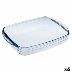 Rektangulr bakform  Cuisine Ocuisine Vidrio Transparent Glas 2
