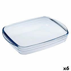 Rektangulr bakform  Cuisine Ocuisine Vidrio Transparent Glas 2