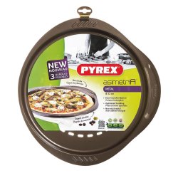 Pizza-form Pyrex Asimetria Metall  32 cm (6 antal)