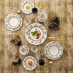Servingsfat Queens By Churchill Assam Rund Vit Keramik Ednyek