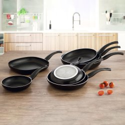 Stekpanna Quid Hydra Svart Metall Bakelit  26 cm (6 antal)