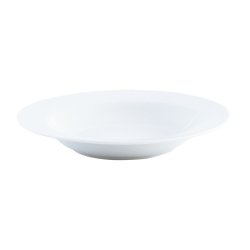 Djup tallrik Quid Basic Vit Keramik  21,5 cm (12 antal)