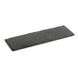 Keramikbricka med rittavla-effekt Quid Gastro Fun Svart (30 x 10