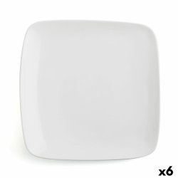 Platt skl Ariane Vital Square Fyrkantig Vit Keramik 30 x 22 cm