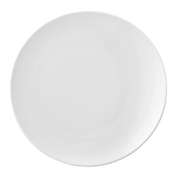 Platt skl Ariane Vital Coupe Vit Keramik  21 cm (12 antal)