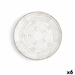 Platt skl Ariane Tornado White Dvobarvna Keramik  27 cm (6 ant