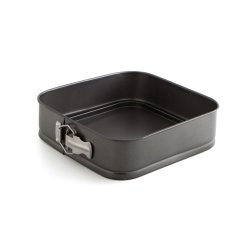 Bakform Quid Sweet Grey Svart Metall 24 cm (12 antal)