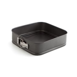 Bakform Quid Sweet Grey Svart Metall 24 cm (12 antal)
