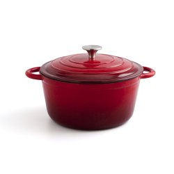 Kastrull med lock Bidasoa Fierro Rd  24 cm 3,7 L (2 antal)