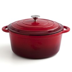 Kastrull med lock Bidasoa Fierro Rd  28 cm 6 L (2 antal)