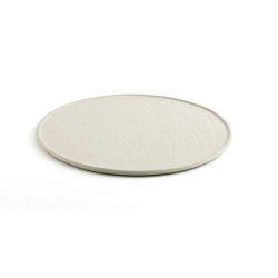 Tallriksunderlgg Quid Mineral Gres Keramik Beige  33 cm (6 ant