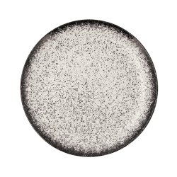 Platt skl Ariane Rock Svart Keramik  31 cm (6 antal)
