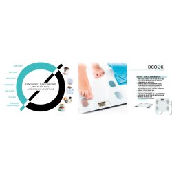 Digital Badrumsvg Dcook Gallery Vit Plast (6 antal)