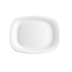 Servingsfat Bormioli Rocco Parma Rektangulr Vit Glas (18 x 21 c