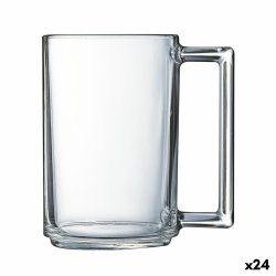 Koppar Luminarc  La Bonne Heure Transparent Frukost Glas (250 m