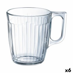 Koppar Luminarc Nuevo Frukost Transparent Glas (250 ml) (6 antal