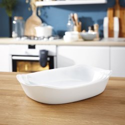 Servingsfat Luminarc Smart Cuisine Rektangulr Vit Glas 30 x 22