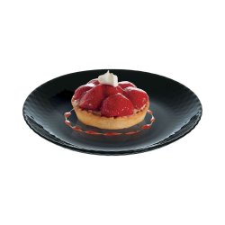 Dessert Luminarc Pampille Svart Glas (19 cm) (24 antal)