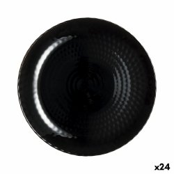 Dessert Luminarc Pampille Svart Glas (19 cm) (24 antal)