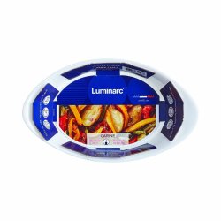 Servingsfat Luminarc Smart Cuisine Avlng Vit Glas 21 x 13 cm (6