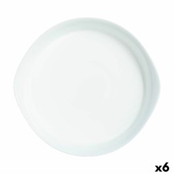 Servingsfat Luminarc Smart Cuisine Rund Vit Glas  28 cm (6 anta