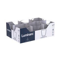 Glas Luminarc Concepto 250 ml Transparent Glas (24 antal)