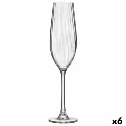 Champagneglas Bohemia Crystal Optic Transparent Glas 260 ml (6 a