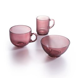 Koppar Luminarc Alba Terrakota n Glas 250 ml (6 antal)