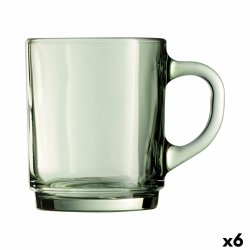 Koppar Luminarc Alba Grn Glas 250 ml (6 antal)