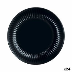 Dessert Luminarc Cottage Svart Glas 19 cm (24 antal)