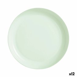 Djup tallrik Luminarc Diwali Paradise Grn Glas 29 cm (12 antal)