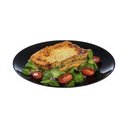 Platt skl Luminarc Zelie Negro Svart Glas  25 cm (12 antal)