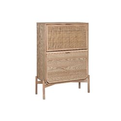 Skostll Home ESPRIT Naturell Tropiskt 76 x 29 x 100 cm