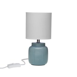 Bordslampa Versa Vesta Bl Keramik 13 x 26 x 10 cm