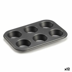 Ugnsform Kinvara CK73973 Mrkgr 18,7 x 3,5 x 26,5 cm (6 Delar)