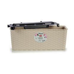Blomlda Stefanplast 15,5 x 13,5 x 38,5 cm Beige Plast (12 antal