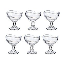 Glass- och milkshakeglas Vivalto IC-134010-4/BH Transparent Glas