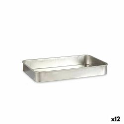 Ugnsbleck Kinvara Silvrig Aluminium 32 x 7 x 51,5 cm 51,5 x 7 x