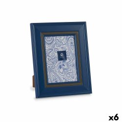 Fotoram Glas Bl Plast (6 antal) (2 x 26 x 21 cm)