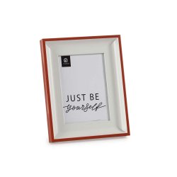 Fotoram Glas Rd Vit Plast (2,5 x 24 x 19 cm) (6 antal)