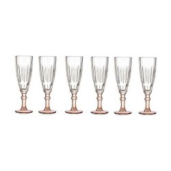 Champagneglas Vivalto PR05720ST3/BHA6 COFF Brun Glas 170 ml (6 a