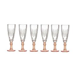 Champagneglas Vivalto Exotic Lax Glas 170 ml (6 antal)