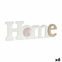 Fotoram Home Vit Brun Tr MDF 40 x 13,5 x 1,7 cm (6 antal)