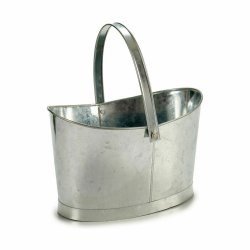 Kruka Ibergarden E51465-B Silvrig Zink Korg 21 x 19,5 x 35,5 cm