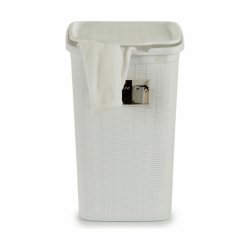 Tvttkorg Stefanplast Elegance Vit Plast 50 L 36,5 x 54,5 x 38 c