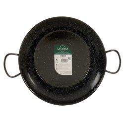 Paellapanna La Dehesa Svart Emaljerat stl  36 cm 48 x 13 x 8 c