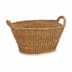 Korg Med handtag Brun 50 L 60 x 31 x 43 cm (6 antal)