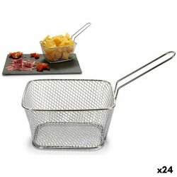 Korg fr servering av apertiffer Kinvara 50687 Silvrig Jrn 24 x